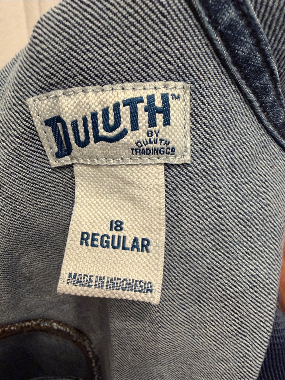 Duluth Trading Co Double Flex Denim  Overalls - Picture 4 of 5